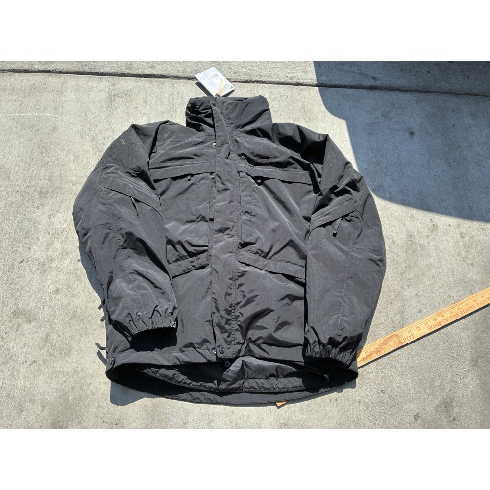 NWT LARGE 5.11 TACTICAL MENS 3-IN-1 PARKA JACKET BLACK Medium REGULAR SEE PHOTOS
